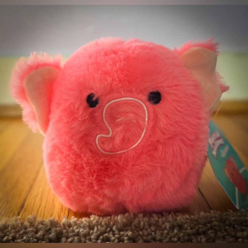 - NWT’s Kyla the 5in pink elephant Fuzzamallow - Squishmallow